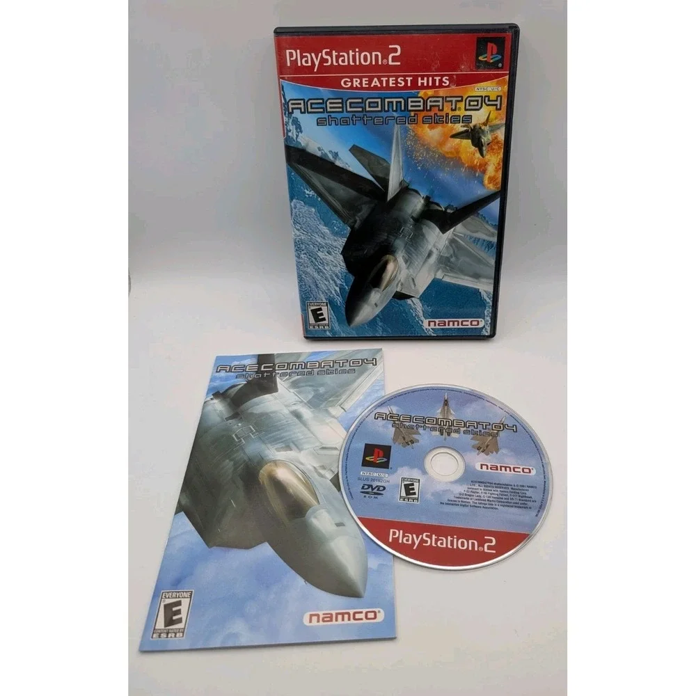 Ace Combat 4 Shattered Skies (PlayStation 2 PS2) Cib Tested Complete
